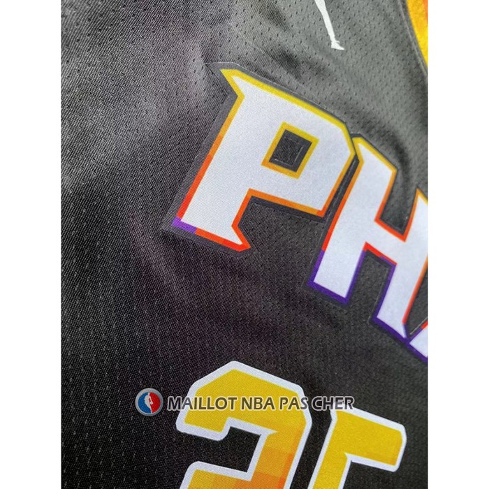 Maillot Enfant Phoenix Suns Kevin Durant NO 35 Statement 2022-23 Noir
